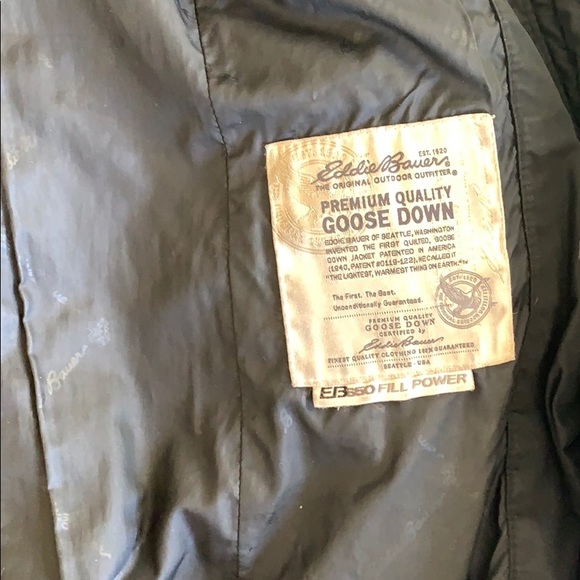 Eddie Bauer Black Parka - Picture 4 of 7